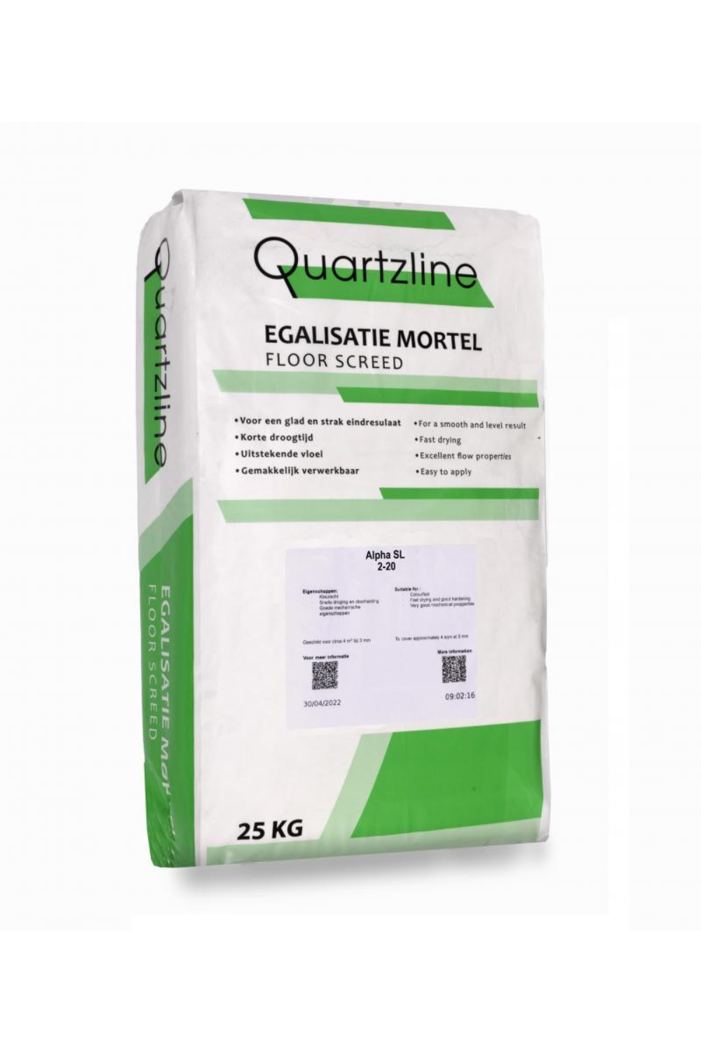 Alpha Underlayment 2-20mm - gipsgebonden nivellerende egalisatiemortel