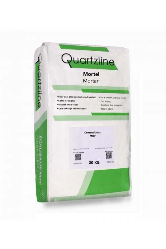 Cementgebonden egalisatie - snel drogend mortel